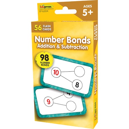 Edupress Number Bonds - Addition and Subtraction Flash Cards TCR62054